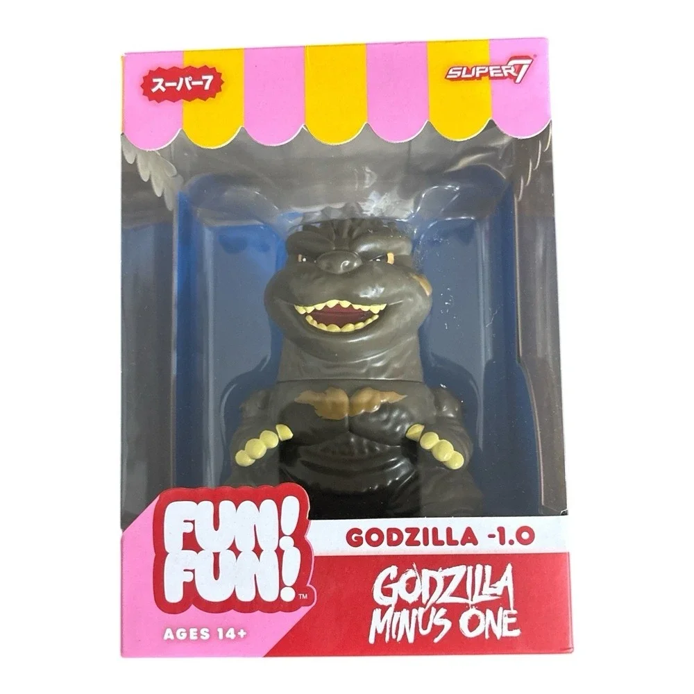 Super7‎ FunFunFun Godzilla Minus One Vinyl Figure 2023 Godzilla -1.0 NEW Sealed!